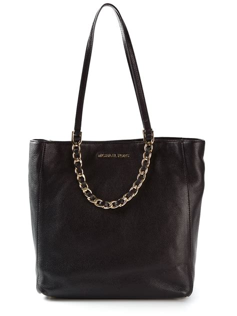 michael michael kors semi chain strap tote|Michael Kors purse shoulder strap.